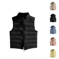 thumbnail image 1 of Kids Coats Jackets for Girls Kids Down Coat Vest For Little Boy Girls Lightweight Windproof Winter Jacket Outwear Kids Fall Sleeveless Coats, 1 of 4
