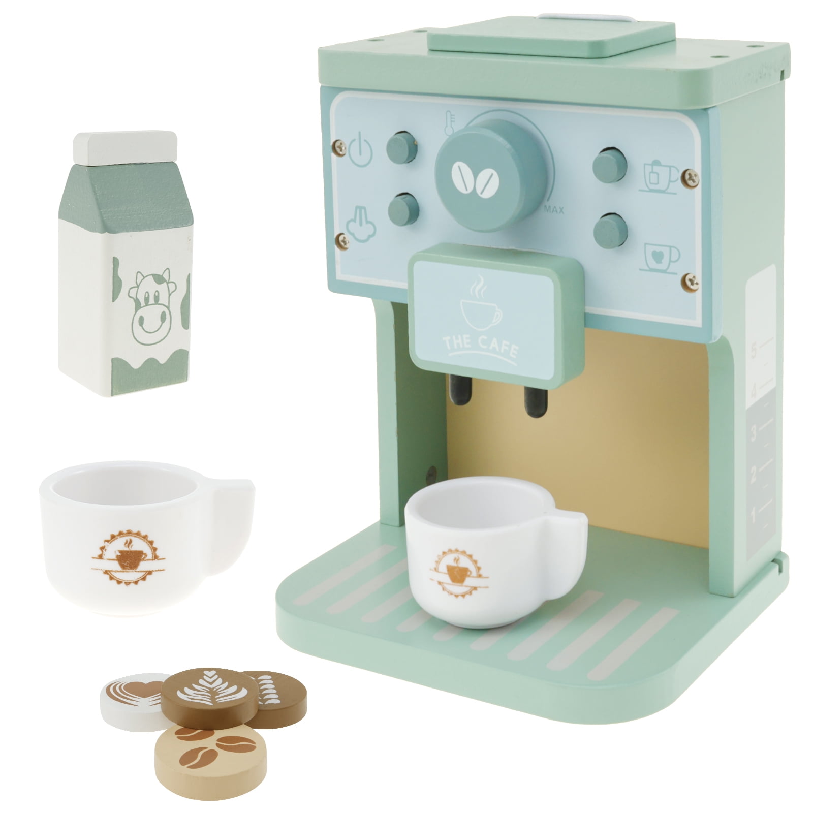 Kids Coffee Maker Playset Fun Toy Coffee Maker Educational Coffee ...
