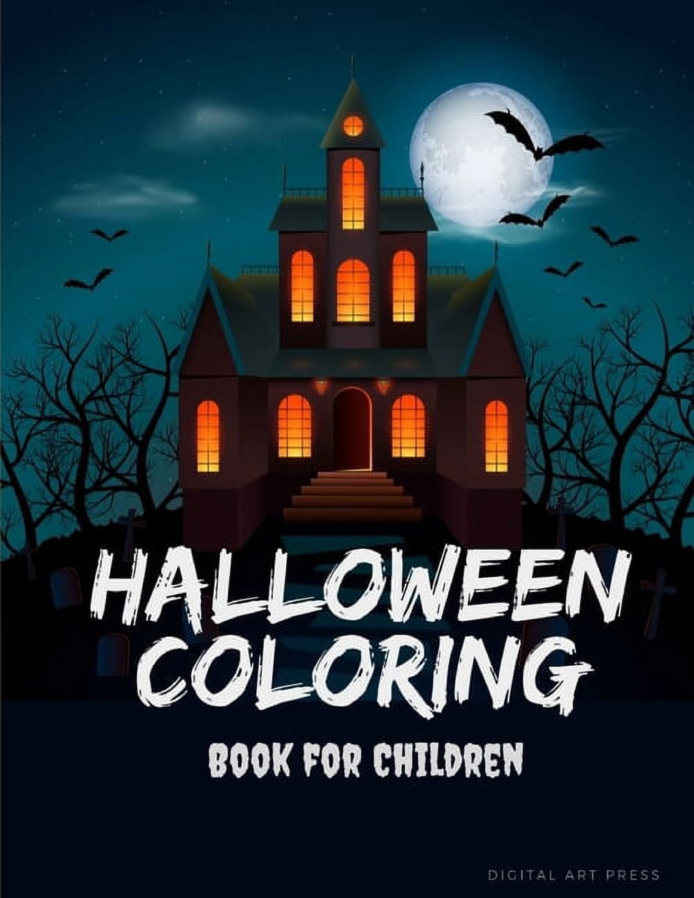 Kids Color: Halloween Coloring Book For Children : Painting books for ...