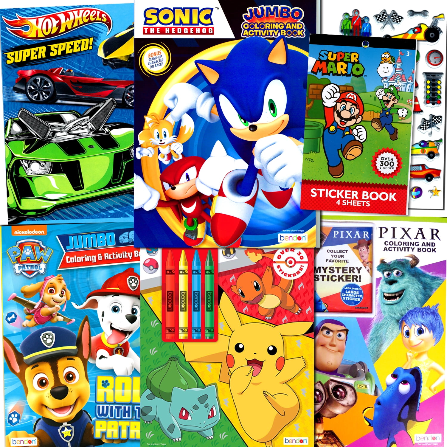 kids-coloring-activity-books-for-boys-paperback-walmart