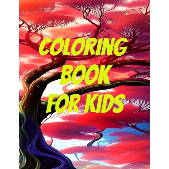 Kids Coloring Book: 100 Page Kids Coloring Book, (Paperback)