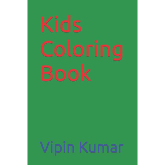 Kids Coloring Book (Paperback)