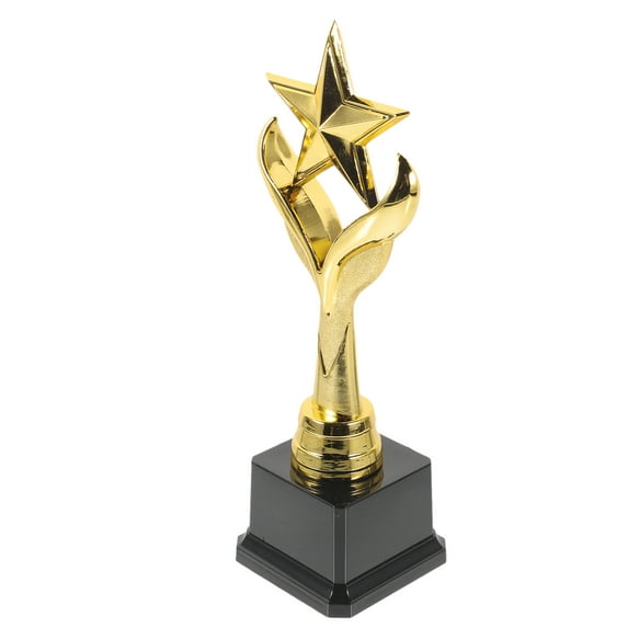 MERRYHAPY Golden Star Trophy for Kids Awards Classroom Competitions ABS Material Kids Achievement Prize