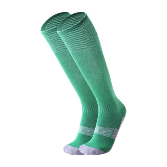 Kids Compression Athletic Socks Knee High Football Soccer Socks Cushioned Breathable Sports Long Socks for Boys Girls