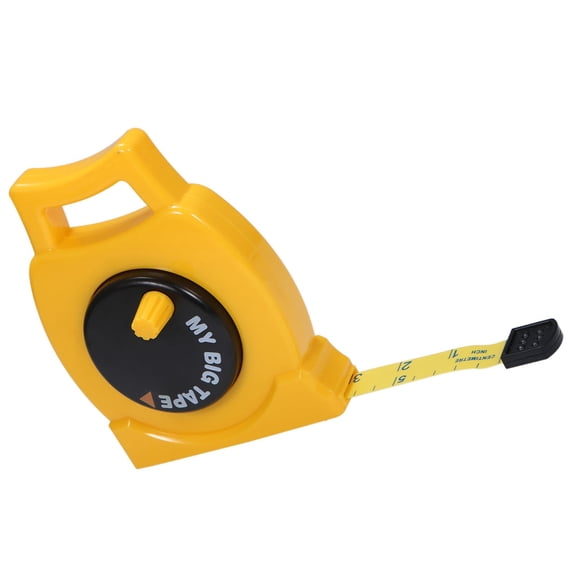 Kids Construction Toy Tape Measure 1m Measuring Tape Ruler for Toddler Comfortable Grip in Any Setting
