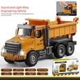 thumbnail image 1 of Kids Construction Vehicles For Toddlers, Inertia-Powered Light & Sound Toy Trucks, 1 Piece Realistic Engineering Playset For Outdoor Indoor Play & Imaginative, 1 of 6