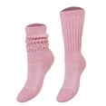 thumbnail image 1 of Kids' Convertible Knee Socks (1 Pair) - Stretchy Cotton Blend Socks for Girls & Boys Ages 3-15, 1 of 7