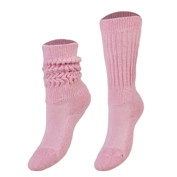Kids' Convertible Knee Socks (1 Pair) - Stretchy Cotton Blend Socks for Girls & Boys Ages 3-15