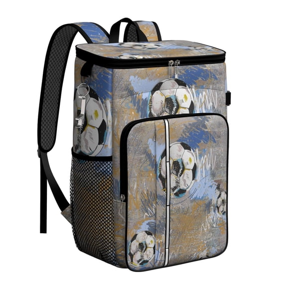 Kids Cooler Backpack for Sports & Play - 20L Insulated Lunch Backpack for Boys, Teens, Gifts, Training, and Outdoor Activities