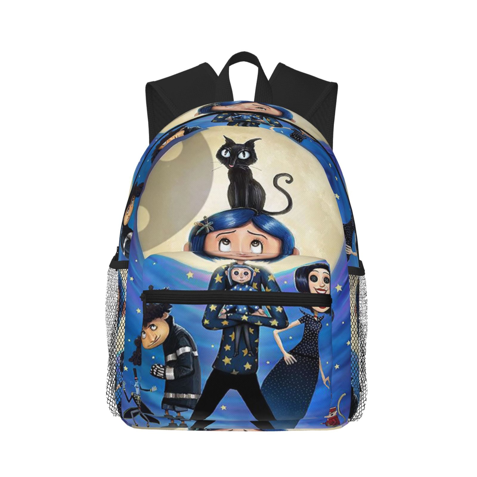 Kids Backpack With 3D Reflective Wolf Design – Lightweight Durable School Bookbag For Boys & Girls, 17 Inch, Padded Straps, Water-Resistant
