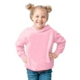 thumbnail image 1 of Kids Cotton Hoodies Fall Pullover Hooded Sweatshirts for Boys and Girls (Pink 18-24 Months), 1 of 2