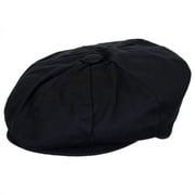 Kids Cotton Newsboy Cap - S/M - Navy Blue