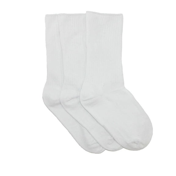 Kids' Cotton Seamless Toe Casual Crew Sock (Pack of 3)