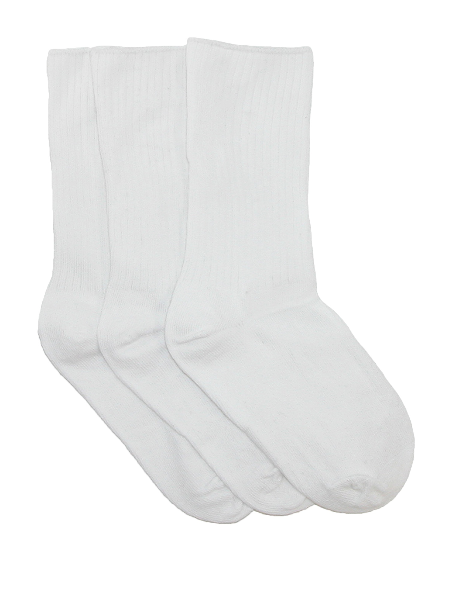 Kids' Cotton Seamless Toe Casual Crew Sock (Pack of 3) - image 1 of 3