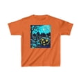 thumbnail image 1 of Kids Cotton™ T-Shirt Spooky Halloween Full Moon and Haunted Pumpkin Patch, 1 of 2