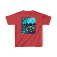 thumbnail image 1 of Kids Cotton™ T-Shirt Spooky Halloween Full Moon and Haunted Pumpkin Patch, 1 of 2