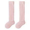 thumbnail image 1 of Kids Cotton Tube Socks Girls Boys Breathable Solid Color Knee-High Stockings Sock Cotton Knit Long Socks Socks No Show 2-3Y, 1 of 5