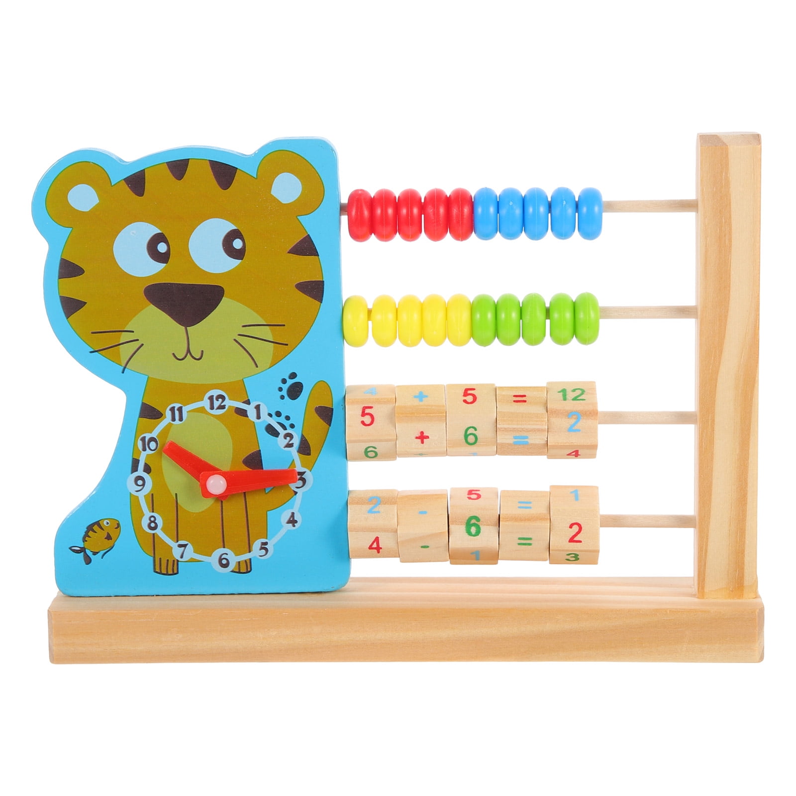 Kids Counting Tool Early Educational Calculate Toy Wooden Toddler Toys