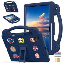 Kids Cover Case for Samsung Galaxy Tab S11 11.0" 2025 SM-X730 / SM-X736 / SM-X736B, EVA Dropproof Handle Kids Friendly Rugged Lightweight Child Case for Tab S11 2025, Navyblue