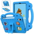 thumbnail image 1 of Kids Cover Case for iPad mini 6th Gen 8.3" 2021 / iPad mini 7th Generation (A17 Pro) 2024 8.3", EVA Dropproof Handle Kids Friendly Rugged Lightweight Child Case, Skyblue, 1 of 8
