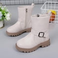 thumbnail image 1 of Kids Cowgirl Boots Children'S Boots Girls' Winter Boots Boots Girls' Casual Medium And Large Children'S Boots Snow Boots Fashion Outdoors Hiking Riding Casual Shoes, 1 of 8