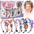 thumbnail image 1 of Kids' Craft Kits Toys for 6-7-8 Year Old Girls, Birthday Presents Gifts for 5-12 Year Old Girls Arts and Crafts for Kids Girl Toys Age 7 6 8 9 10 11 Flower Headband Hair Accessories for Girls Kid Teen, 1 of 7