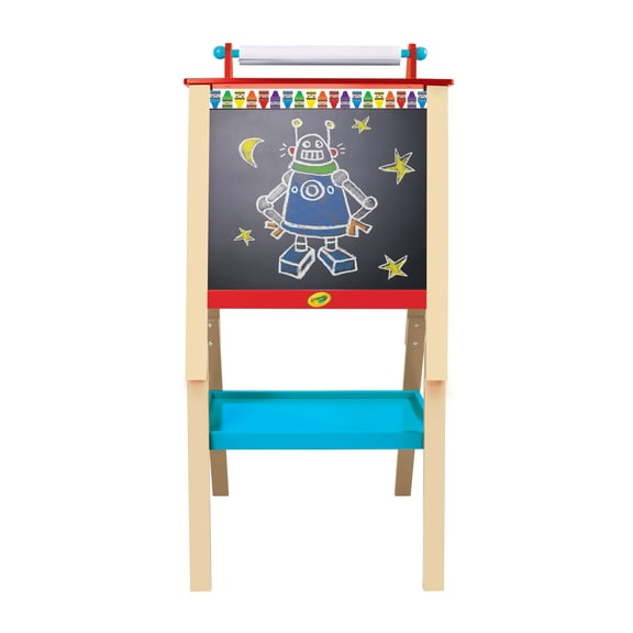 Kids Crayola Double Sided Wood Easel
