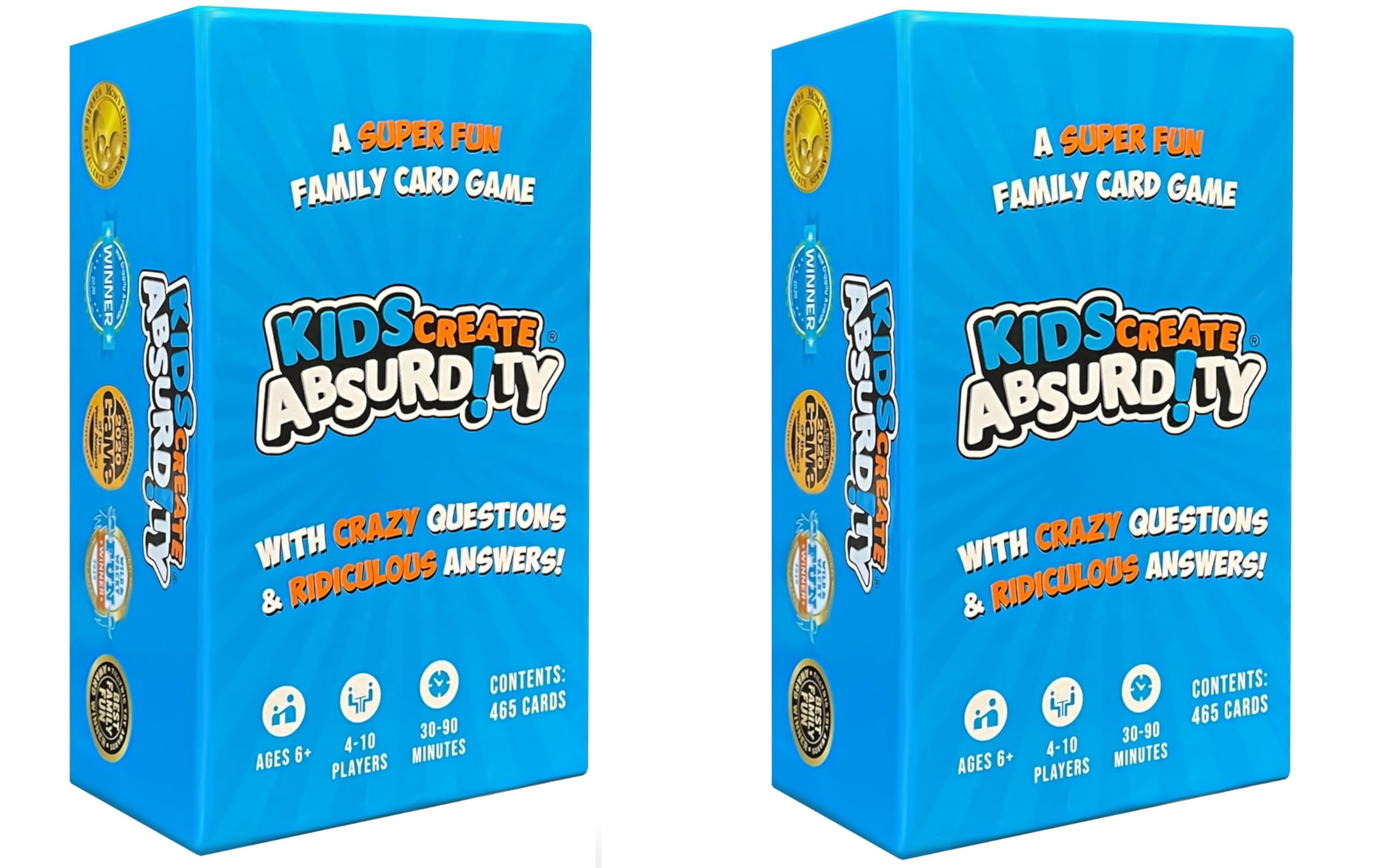Kids Create Absurdity 2 Pack Set Laugh Until You Cry Funny Card Game Kids create absurdity 2 pack set laugh until you cry funny card game