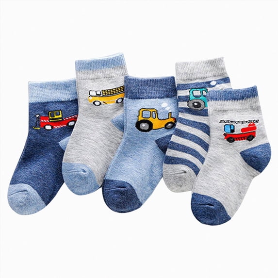 Kids Crew Socks Boys Girls Socks Casual Dress Cotton Socks for Kids Cute Socks 0-12 Months 2T 3T 4T 5T 6T 7T 8T 9T 10T 11T 12T 13T Kids,Multipack