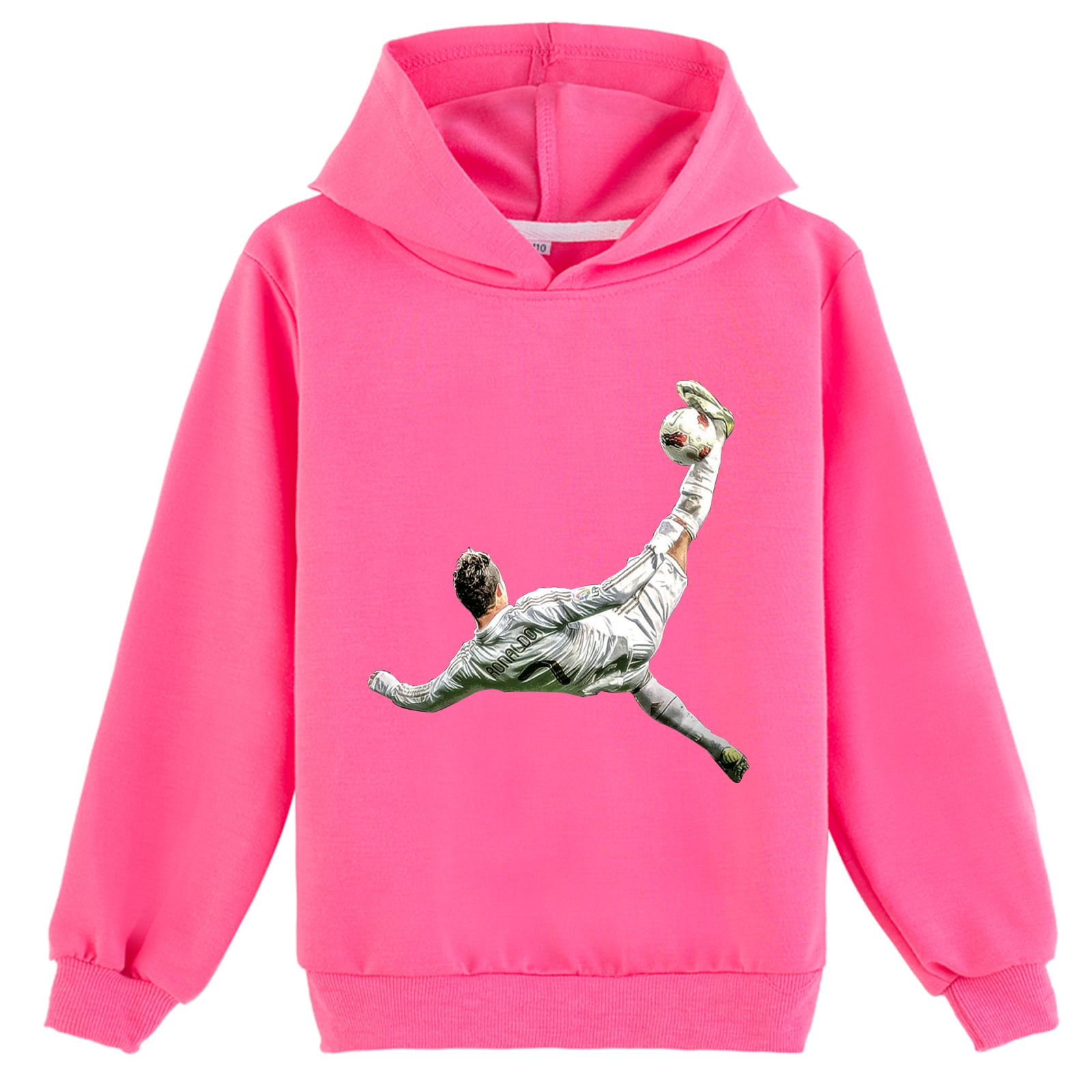 Kids Cristiano Ronaldo Hooded Sweatshirt Long Sleeve Spring Autumn ...