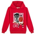 thumbnail image 1 of Kids Cristiano Ronaldo Hoodie, Long Sleeve Pullover, Girls Boys, Daily Clothing, 1 of 2