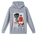 thumbnail image 1 of Kids Cristiano Ronaldo Hoodie, Long Sleeve Pullover, Girls Boys, Daily Clothing, 1 of 2