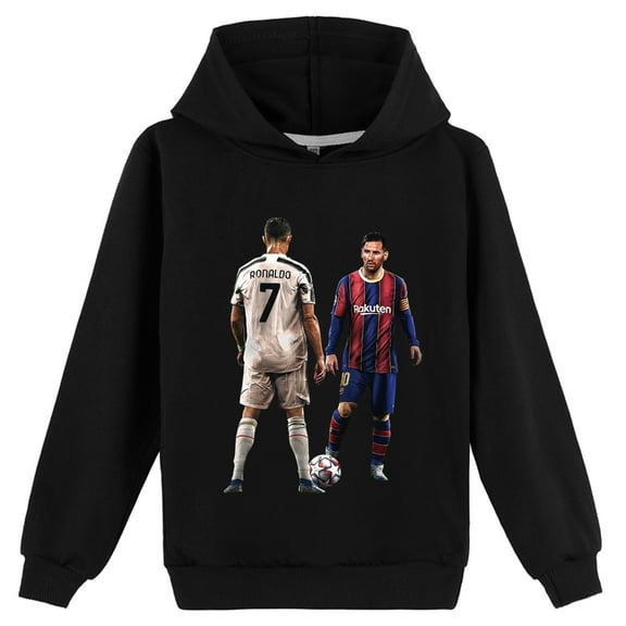 Kids Cristiano Ronaldo Hoodie, Pullover, Long Sleeve, Girls Boys, Daily Wear