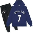 thumbnail image 1 of Kids Cristiano Ronaldo Hoodie Pullover with Sweatpants Long Sleeve Hooded Sweatshirt Outfits for Boys Girls, 1 of 3