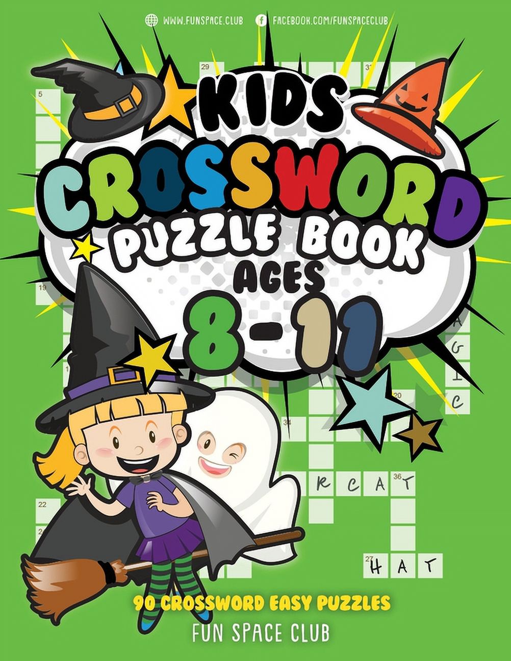 Kids Crossword Puzzle Books Ages 8-11: 90 Crossword Easy Puzzle Books ...