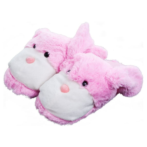 Kids Cuddlee Slippers, Bunny, Ages 6-12
