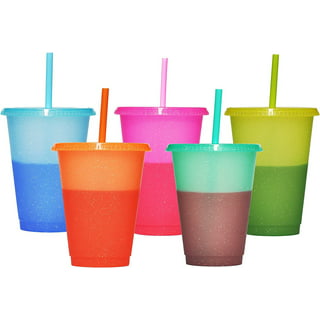 Kids & Toddler Glass Cups with Silicone Sleeves & Straws (4pack) – PandaEar