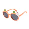 thumbnail image 1 of Kids Cute Cartoon Rabbit Carrot Eye Protect Funny Sunglasses, 1 of 1