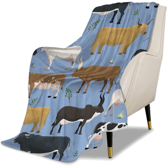Kids Cute Dogs Puppies Print Cartoon Throw Blanket for Boys and Girls Two Sizes Blanket with Dogs on It Suitable for All Season