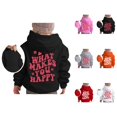 thumbnail image 1 of Kids Cute Graphic Hoodie Sweatshirt Long Sleeve Pullover Soft Crewneck Top for Girls Everyday Casual Outfit, 1 of 5