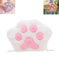 thumbnail image 1 of Kids Cute Plush Paw Crossbody Bag, Fashion Chain Shoulder Bag, Small Casual Carry Pouch for Daily Leisure and Short鈥慣rip Use, 1 of 3
