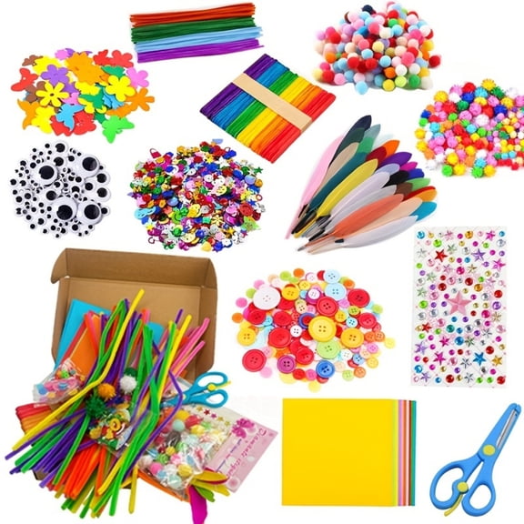 Kids DIY Craft Set – Educational Toy Kit with Creative Accessories, Perfect Birthday or Holiday Gift for Children