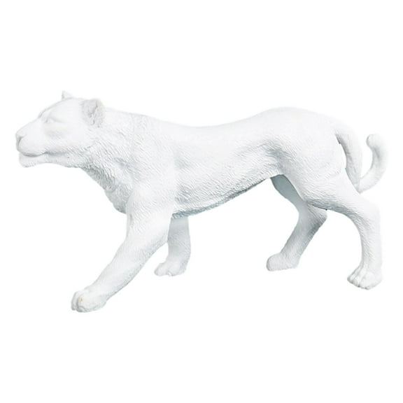 Kids DIY Painting White Blank Animal Models - Horse & Plastic Animal Figures for Creative Art Craft, Educational Toy for Children's Holiday Activity Project
