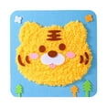 thumbnail image 1 of Kids DIY Wool Embroidery Kit Cartoon Design Hand Threading Art Craft for Children Educational Activity, 1 of 7