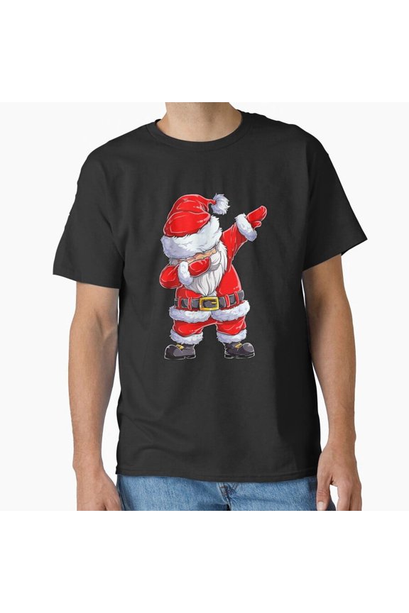 Kids Dab Dance Crew Sharing Festive Christmas Winter Fun Unisex T-Shirt, up to size 5XL