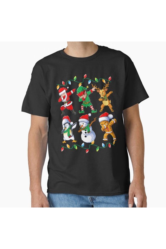 Kids Dab Dance Crew Spreads Festive Christmas Fun And Joy Unisex T-Shirt, up to size 5XL