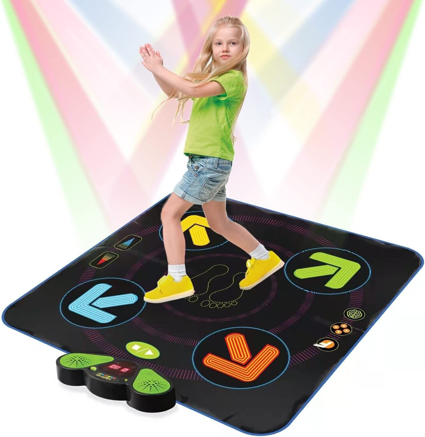 Kids Dance Mat Music Game Dance Pad Dancing Mat Gift Toy for Girls Boys