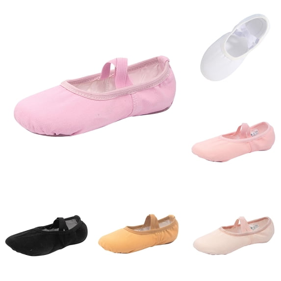 Kids Dance Shoes Ballet Slippers Warm Indoor Yoga Performance Shoes