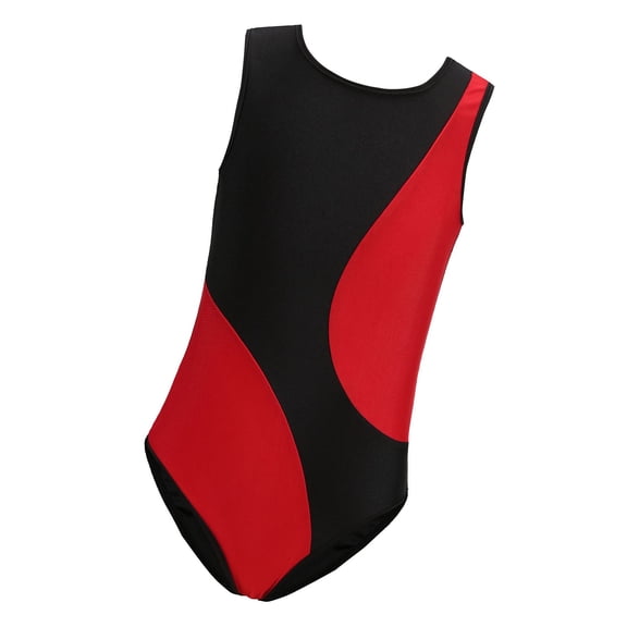 Kids Dancewear Gymnastics Leotards Girls Athletic Ballet Leotards For Gymnastics Training Active Wear