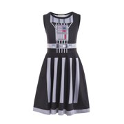 RUIKAJIA Kids Darth Vader Dress Cosplay Costume Darth Vader dress